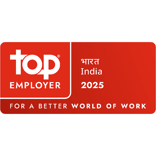 Top Employer in India by Top Employers Institute